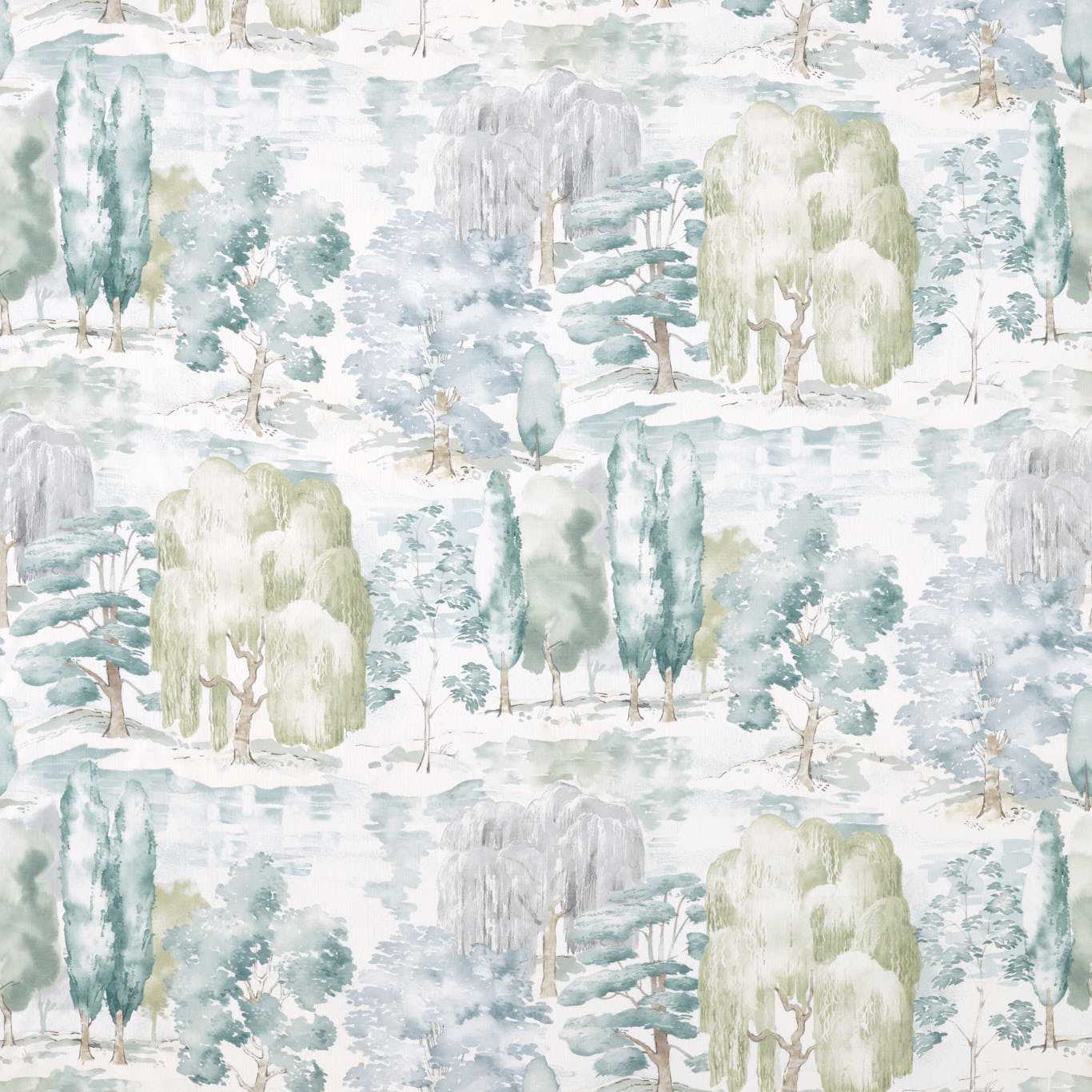 Sanderson Waterperry Mint Roman Blind