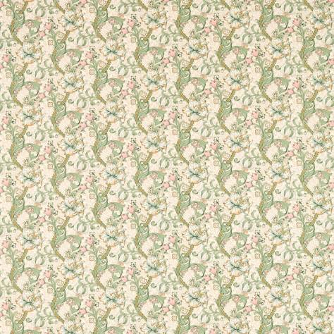 William Morris Collection - Golden Lily Linen/Blush - Made to Measure Roman Blinds