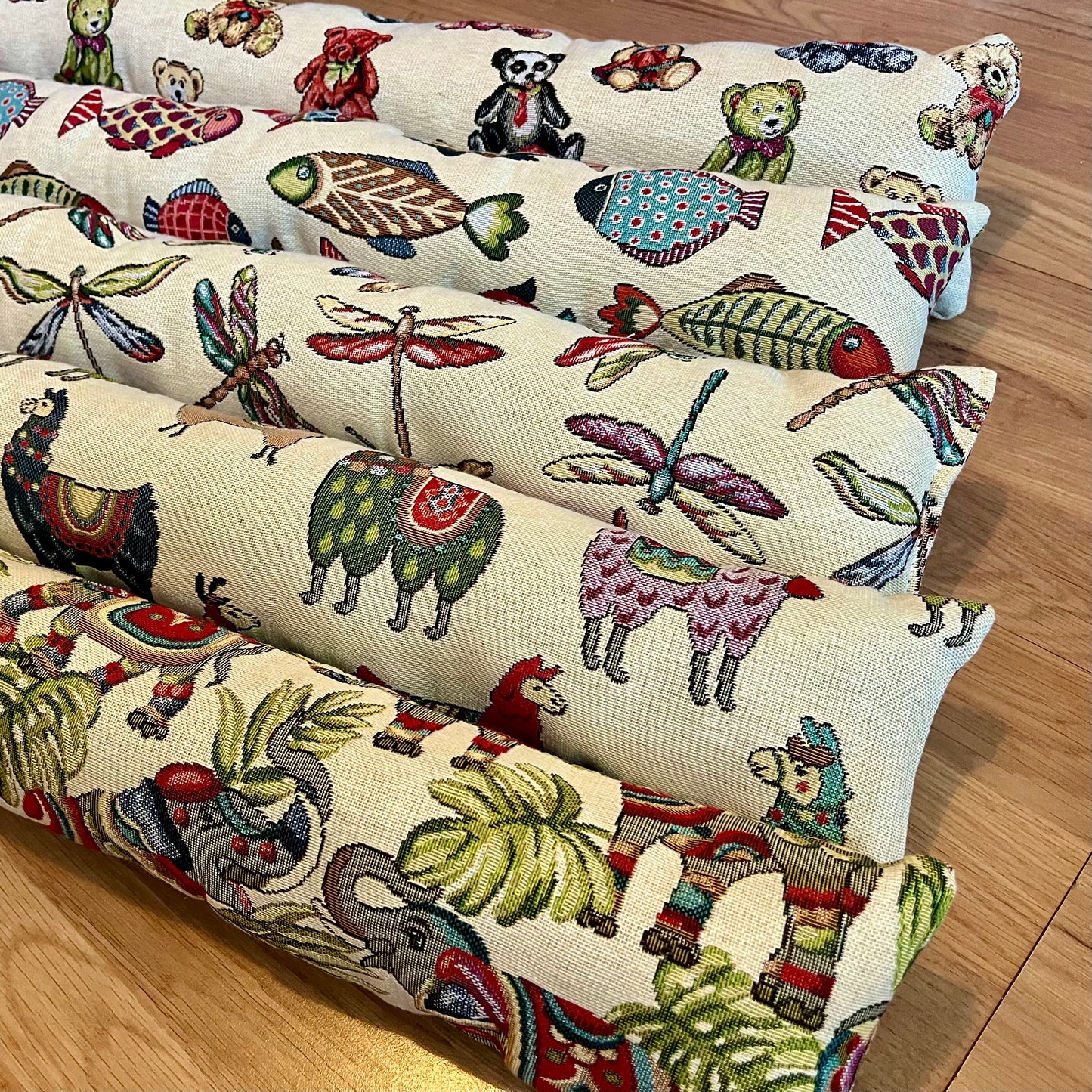 Llama Tapestry Heavy Draught Excluder – Whimsical Home Decor