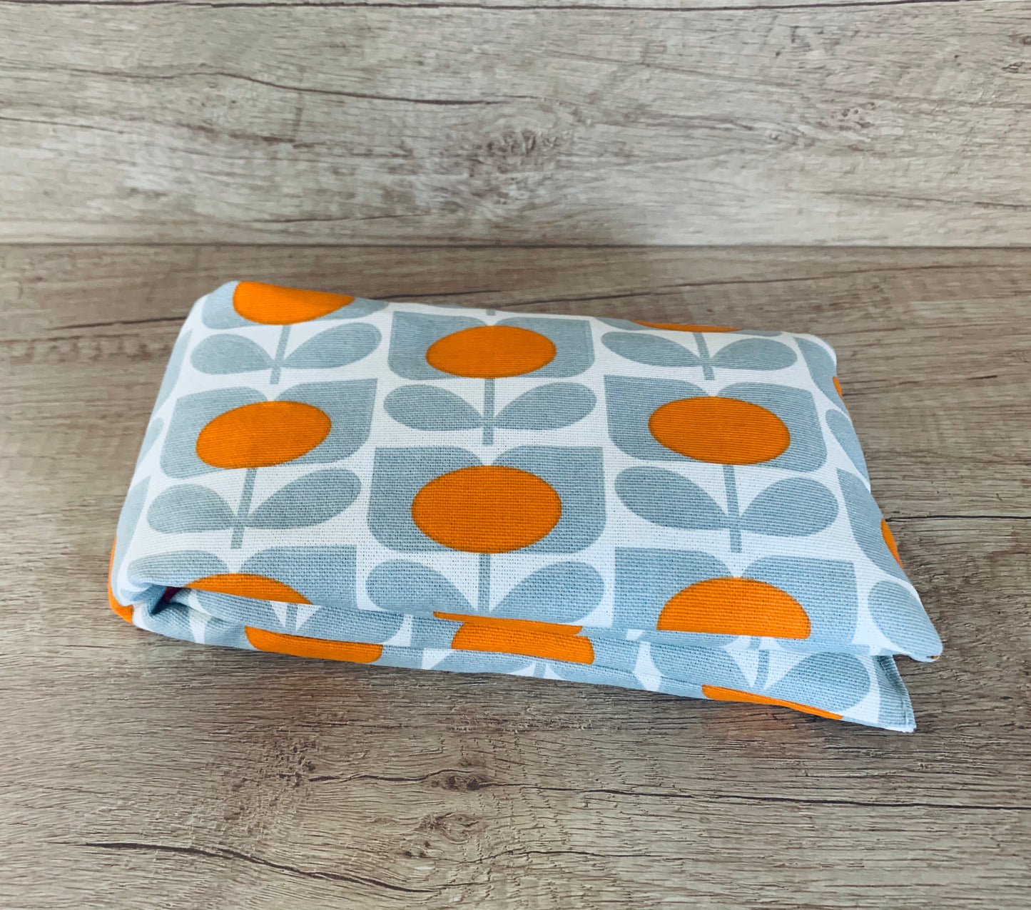 Orla Kiely Wheat Heat Pack: Grey & Orange Stem, Lavender Relief
