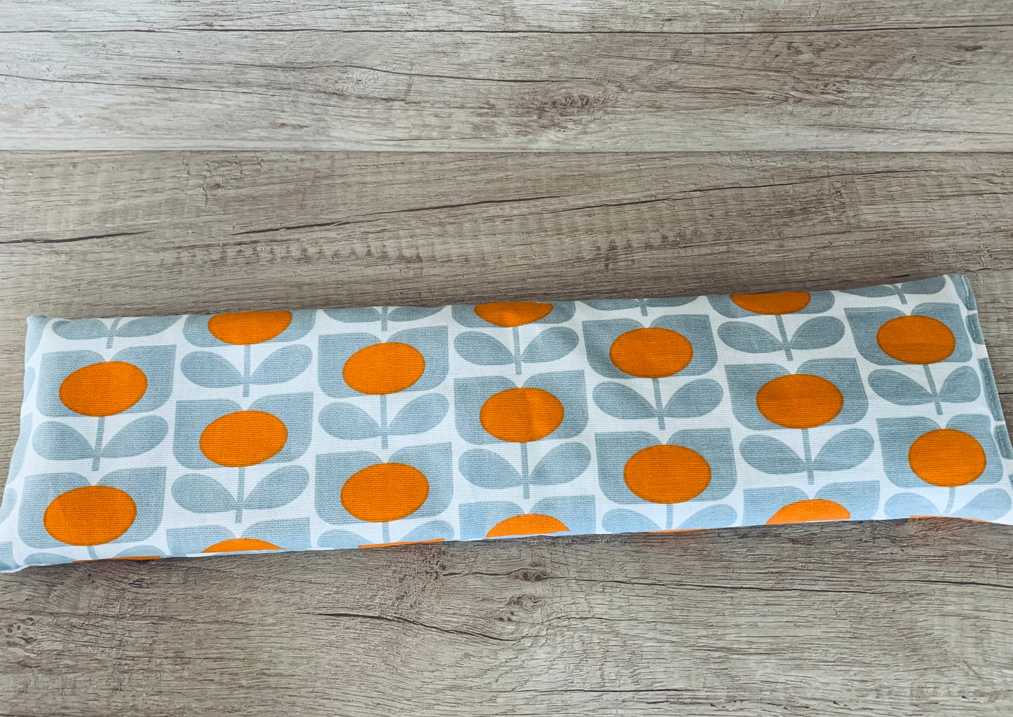 Orla Kiely Wheat Heat Pack: Grey & Orange Stem, Lavender Relief