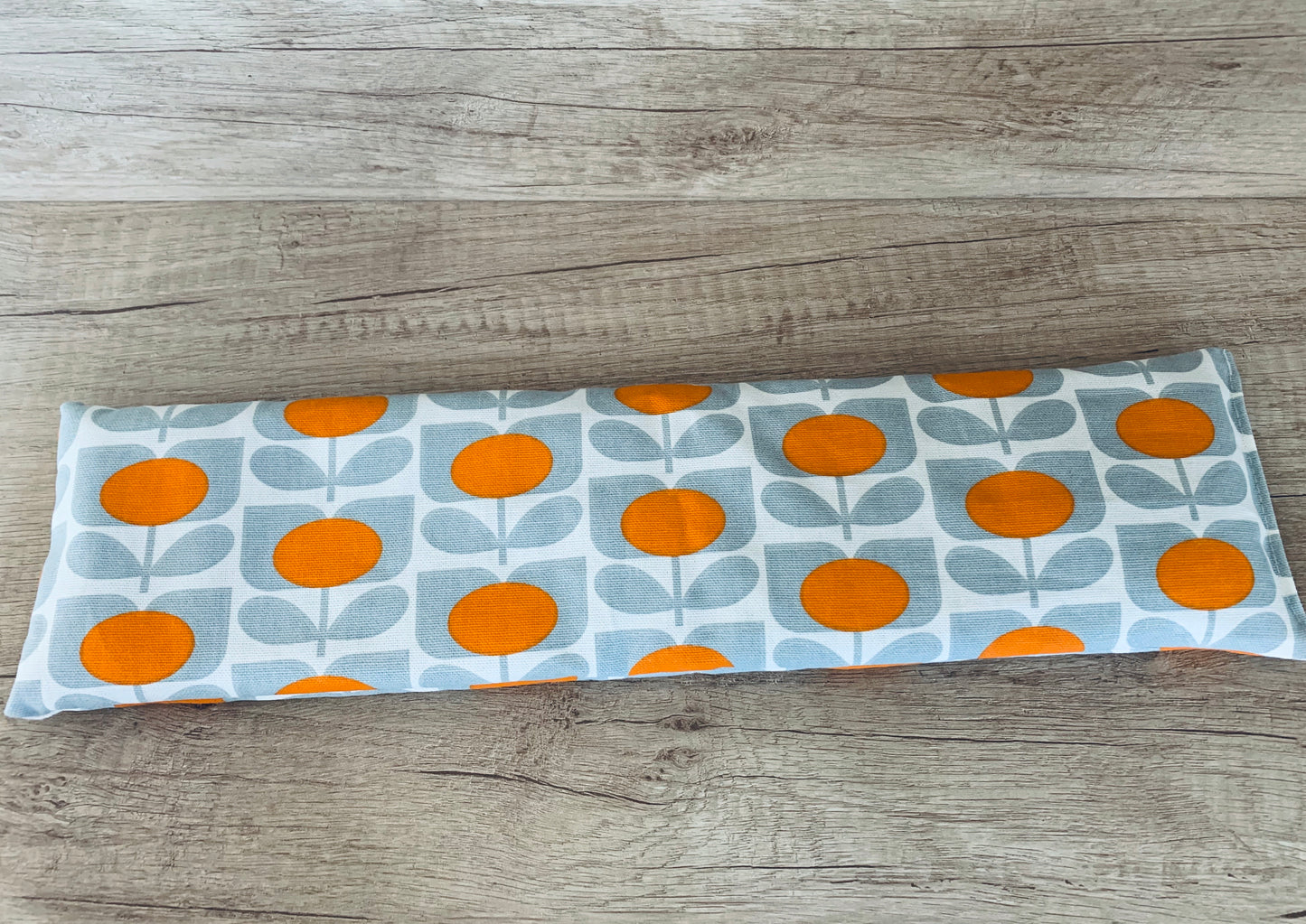 Orla Kiely Wheat Heat Pack: Grey & Orange Stem, Lavender Relief