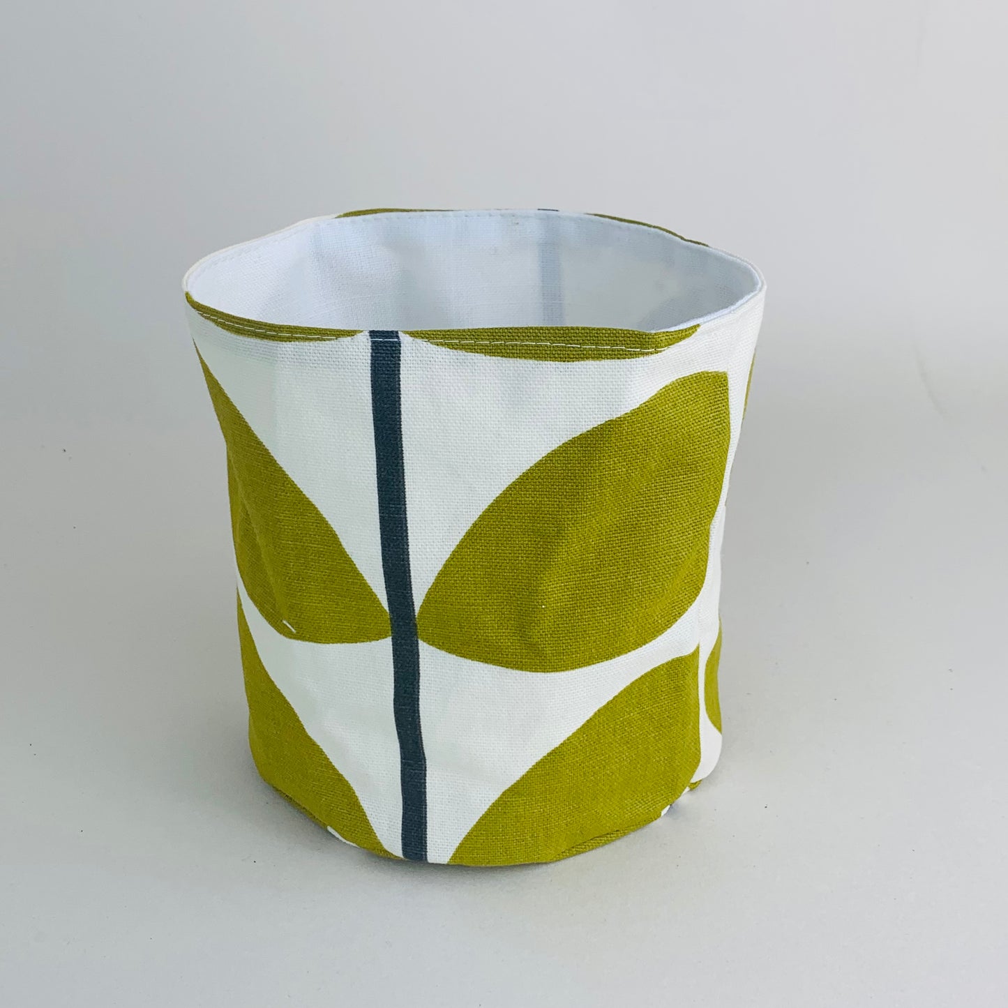 Olive Stem Orla Kiely Plant Pot Covers: Retro Decor, Multiple Sizes
