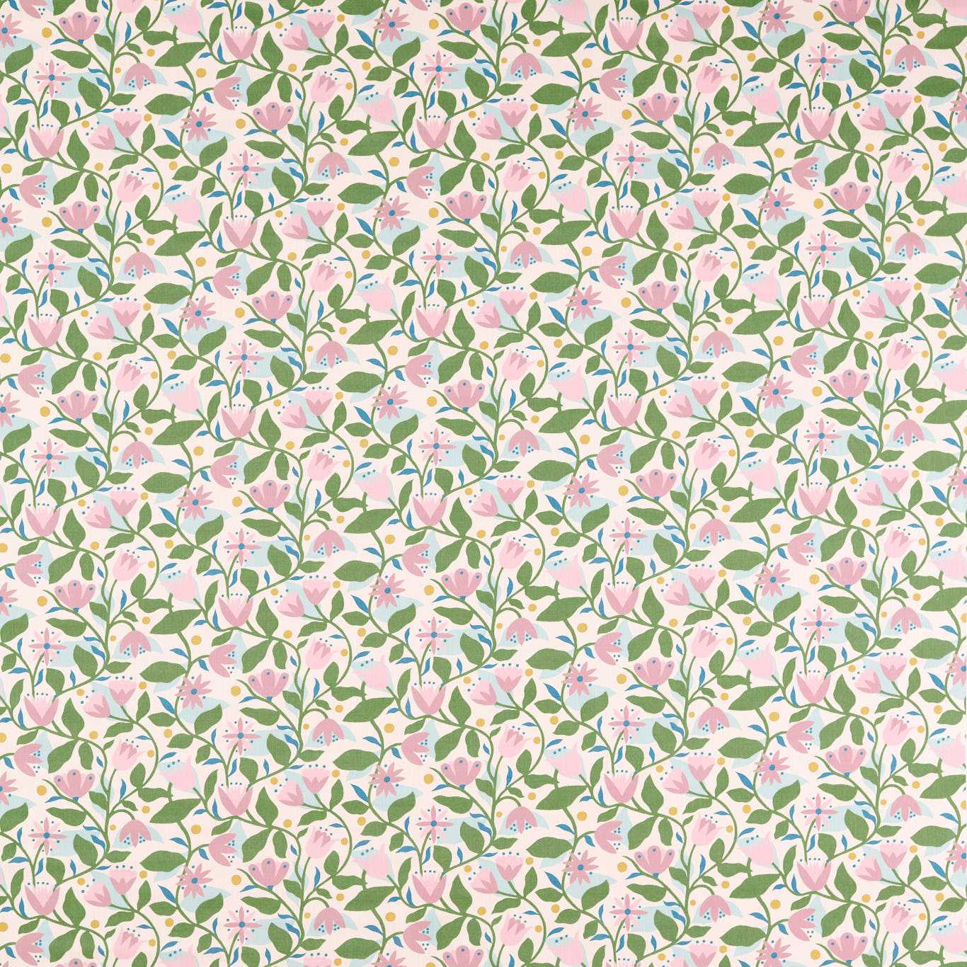 Scion Dancing Daisies Print Lilac Roman Blind