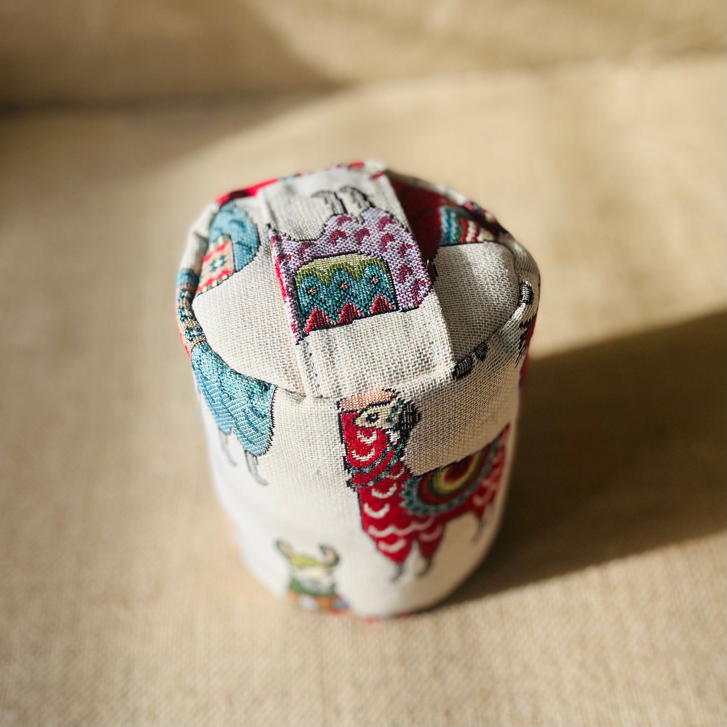 Llama Tapestry Doorstop: Boho Rustic Home Decor