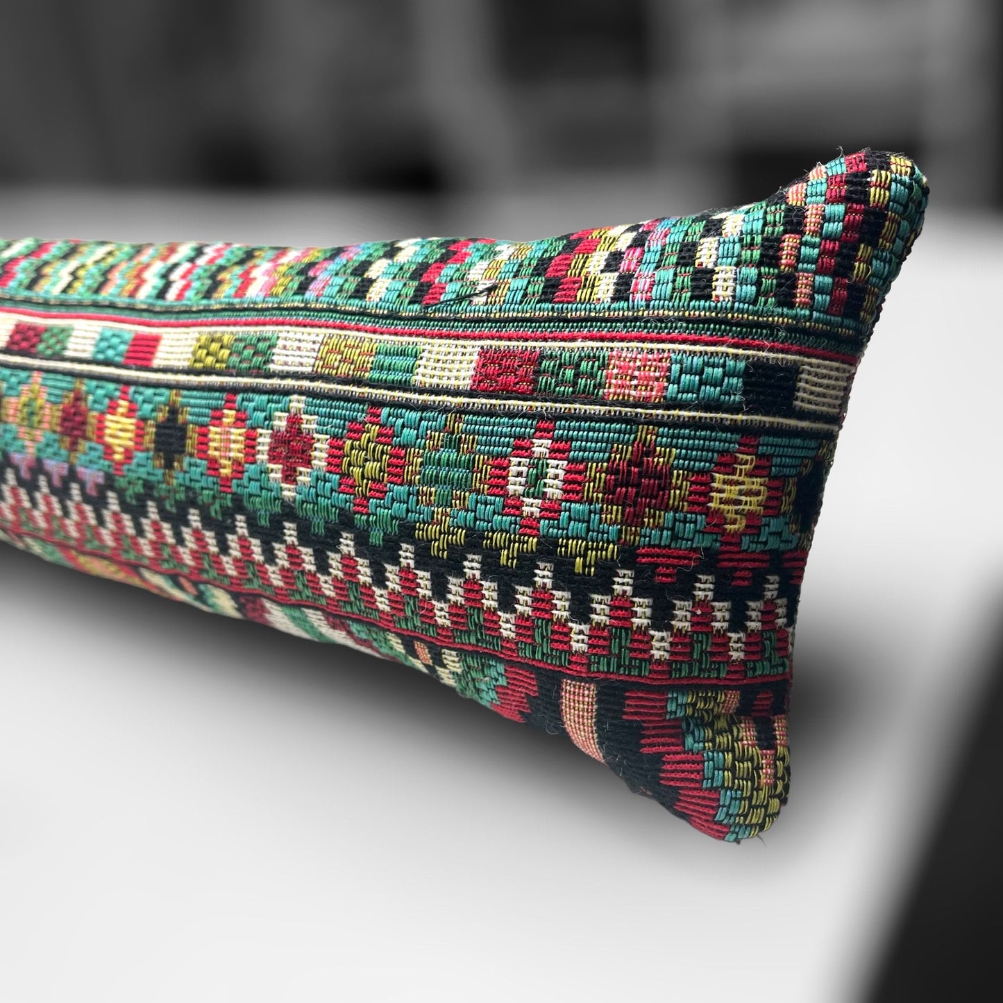 Indian Tapestry Heavy Draught Excluder – Available in Multiple Sizes for Traditional Rustic Decor