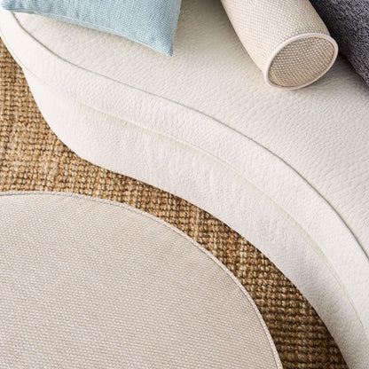 Clarke & Clarke Castus Ivory Roman Blind