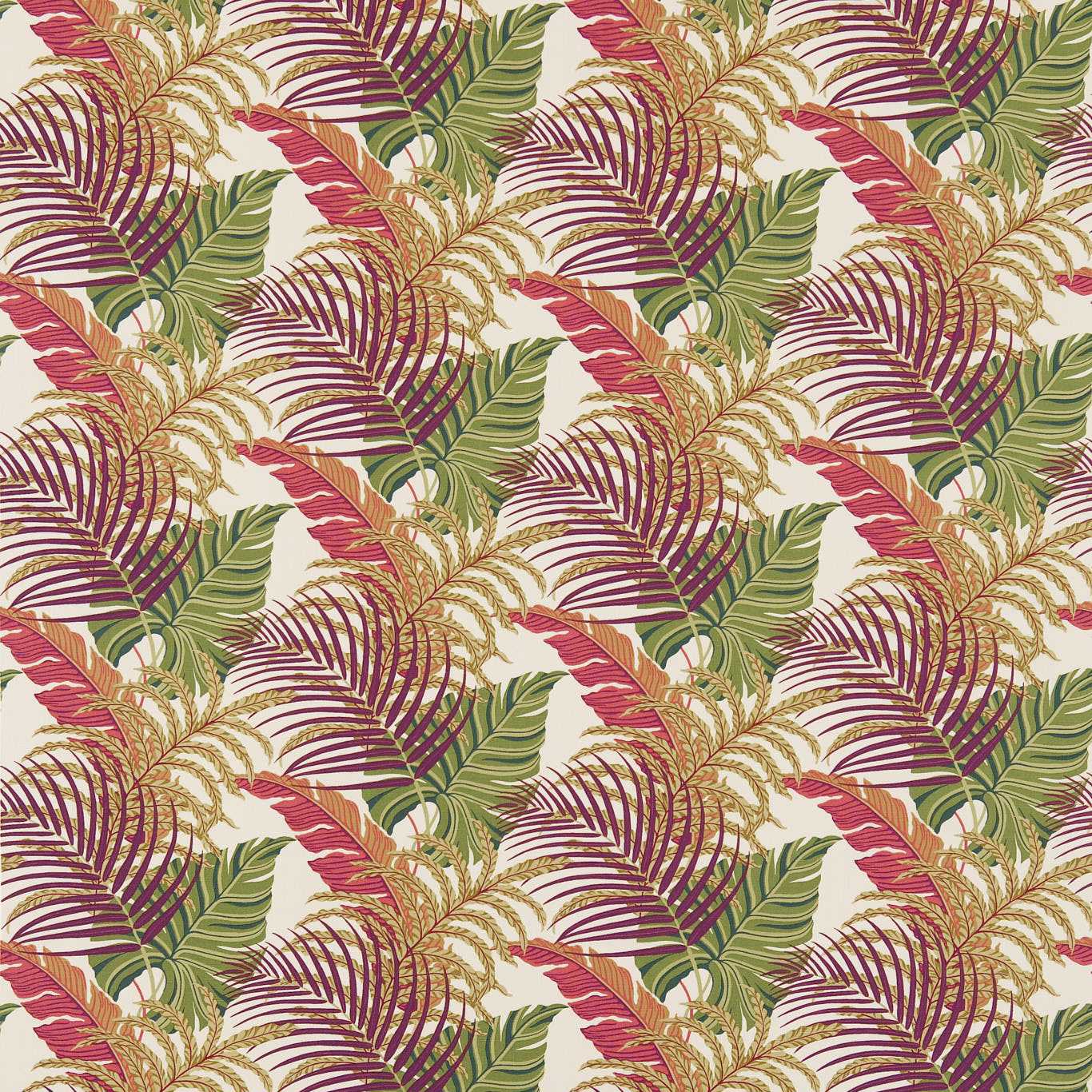 Sanderson Manila Mulberry/Sand Roman Blind