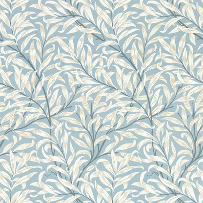 Willow Boughs Dove Roman Blind by William Morris