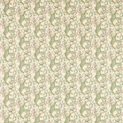William Morris Collection - Golden Lily Linen/Blush - Made to Measure Roman Blinds