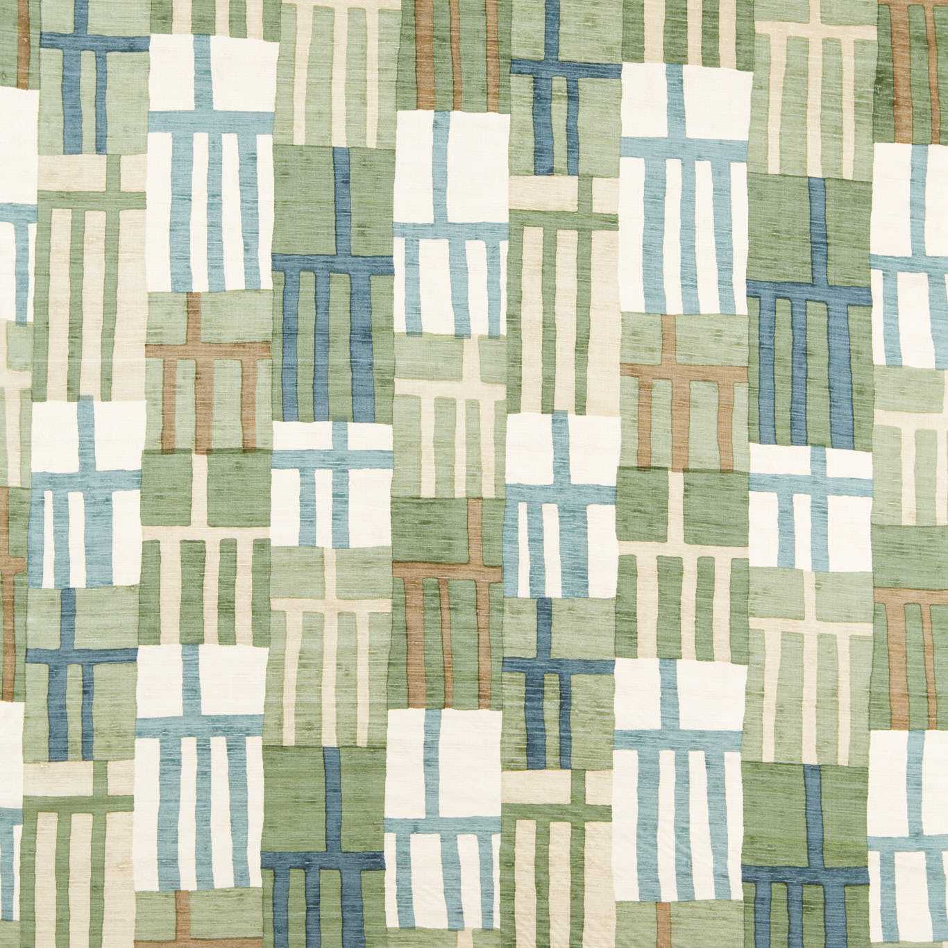 Harlequin Monolith Jade/Kyanite Roman Blind