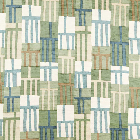 Harlequin Monolith Jade/Kyanite Roman Blind