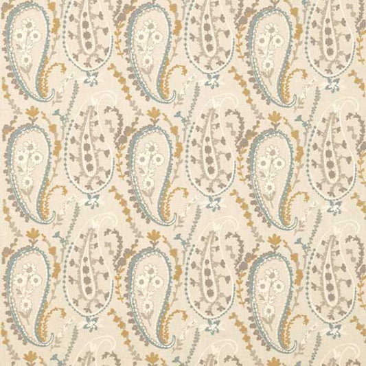 Sanderson Jamila Wedgwood/Linen Roman Blind