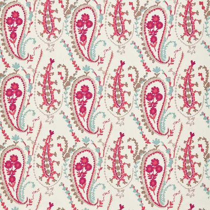Sanderson Jamila Coral/Aqua Roman Blind