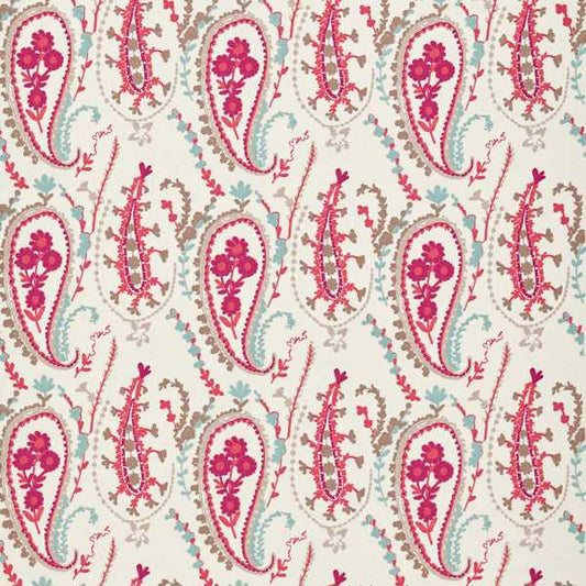 Sanderson Jamila Coral/Aqua Roman Blind