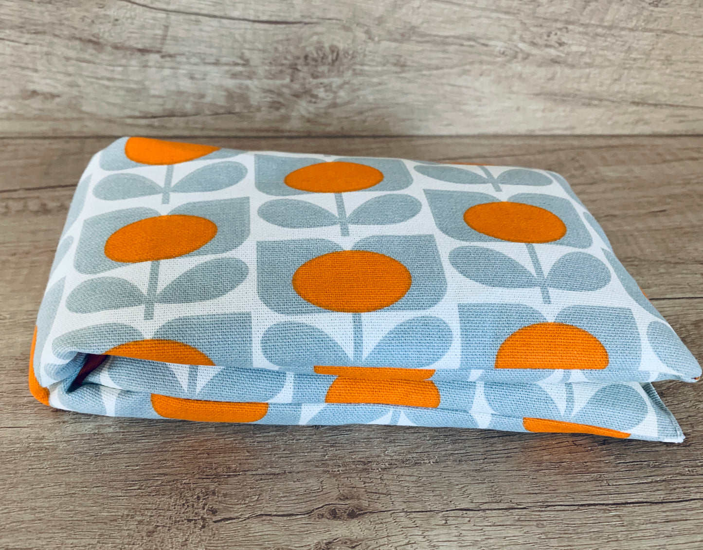 Orla Kiely Wheat Heat Pack: Grey & Orange Stem, Lavender Relief