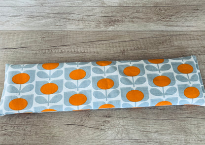 Orla Kiely Wheat Heat Pack: Grey & Orange Stem, Lavender Relief