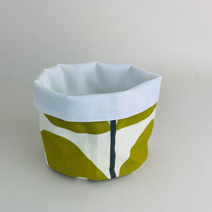 Olive Stem Orla Kiely Plant Pot Covers: Retro Decor, Multiple Sizes