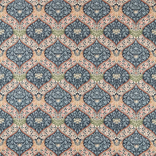 Morris Norbury Indigo Roman Blind