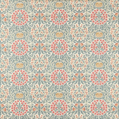 Morris Daisy & Oak Madder/Teal Roman Blind