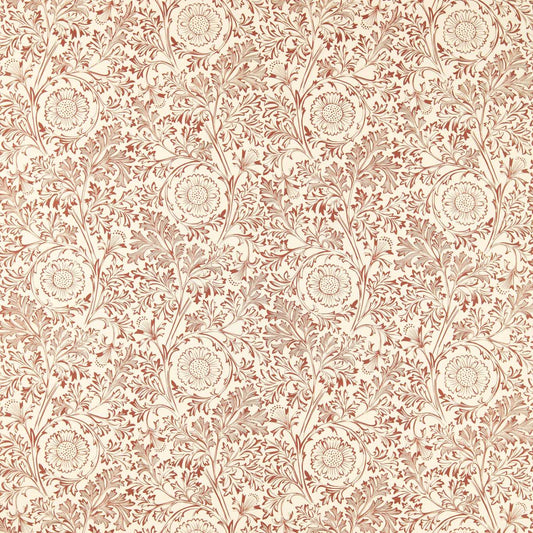 Morris Chamomile Russet Roman Blind