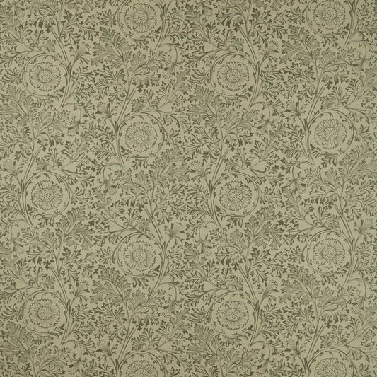 Morris Chamomile Bayleaf Roman Blind