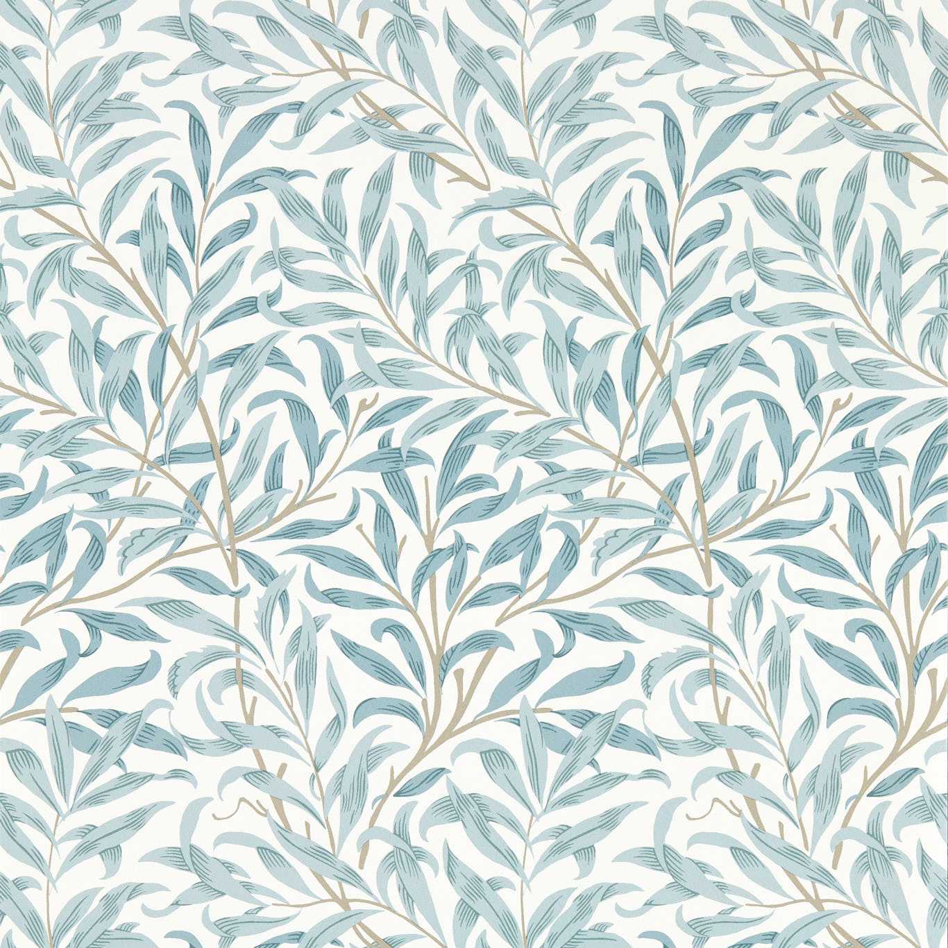 William Morris, Willow Boughs Mineral Roman Blind