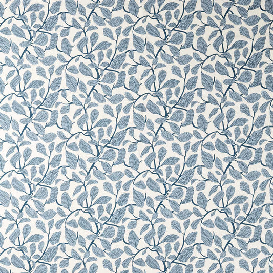 Scion Sweet Bay Print Indigo Fabric By The Metre