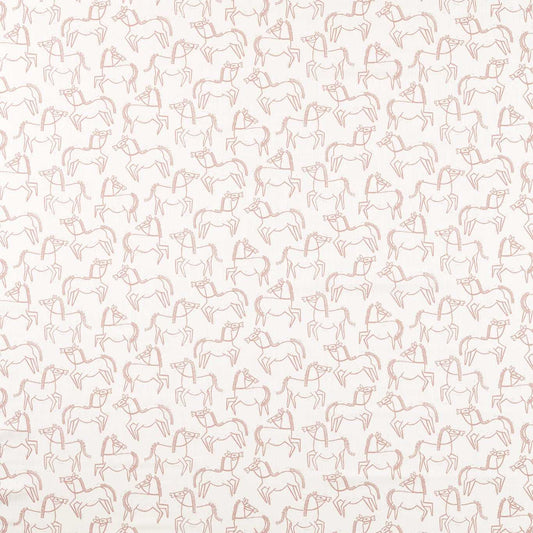 Scion Canter Print Dawn Pink Roman Blind