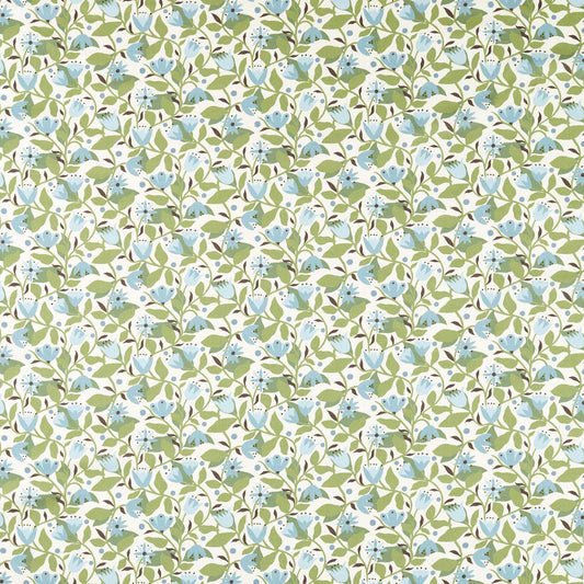 Scion Dancing Daisies Print Cornflower Roman Blind