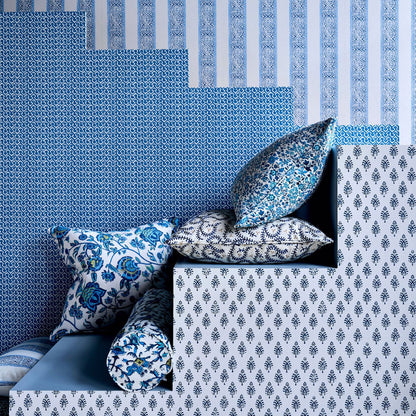 Clarke & Clarke Barmeri Cobalt Roman Blind