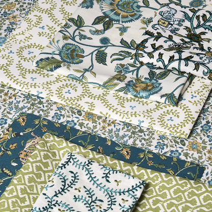 Clarke & Clarke Hathi Sage Fabric by the Metre