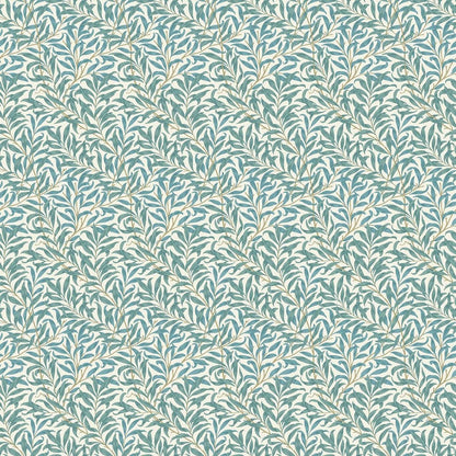 Willow Boughs Teal Roman Blind by William Morris