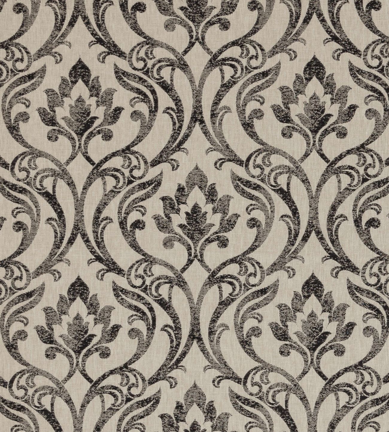 Clarke & Clarke Leyburn, Charcoal - Made to Measure Roman Blinds