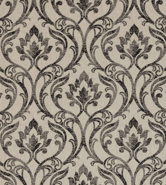 Clarke & Clarke Leyburn, Charcoal - Made to Measure Roman Blinds
