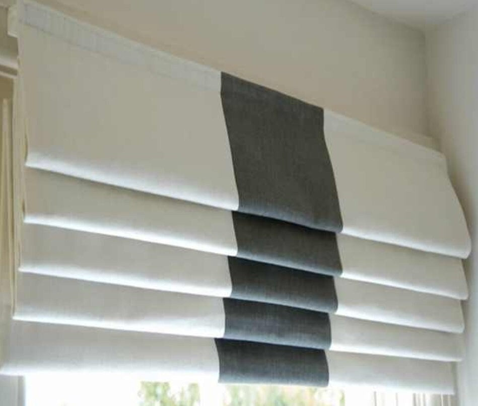 Design Your Own Roman Blinds - Any Fabric, Any Size, Window Shades, Made to Measure