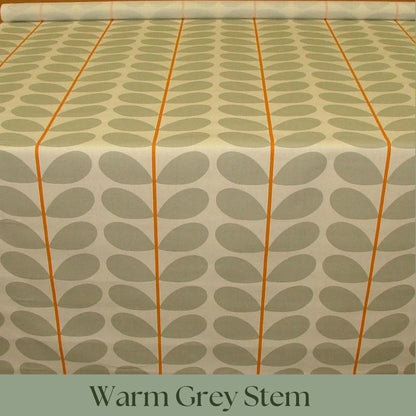 Custom Roman Blinds Orla Kiely Fabric Multi Stem Two Colour Stem - 4 Colours, Made-to-Measure, Standard/ Blackout Lining, Chain Headrail