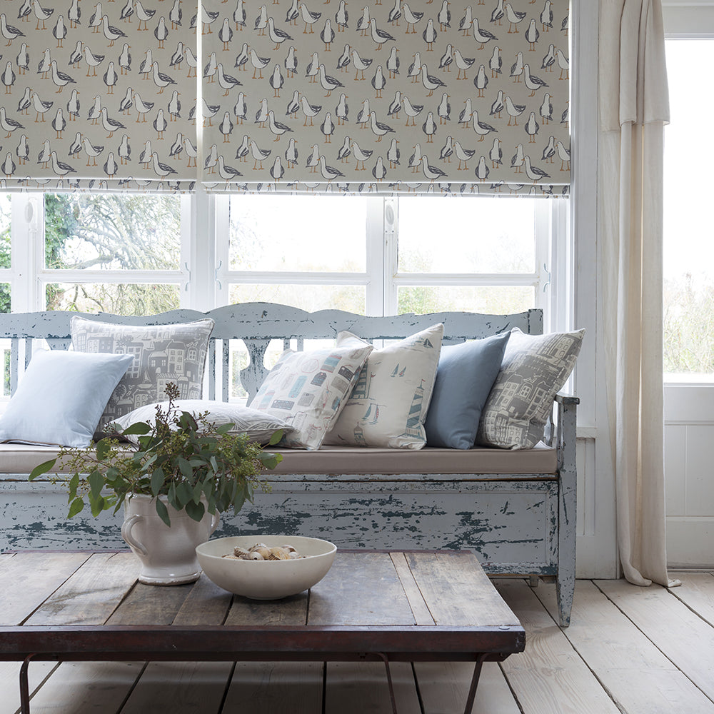 Westleton Duckegg Roman Blind – Clarke & Clarke | Made to Measure