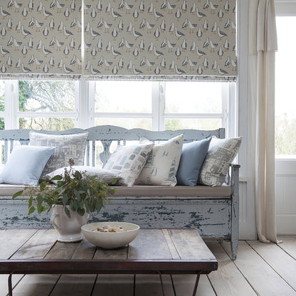 Westleton Duckegg Roman Blind – Clarke & Clarke | Made to Measure
