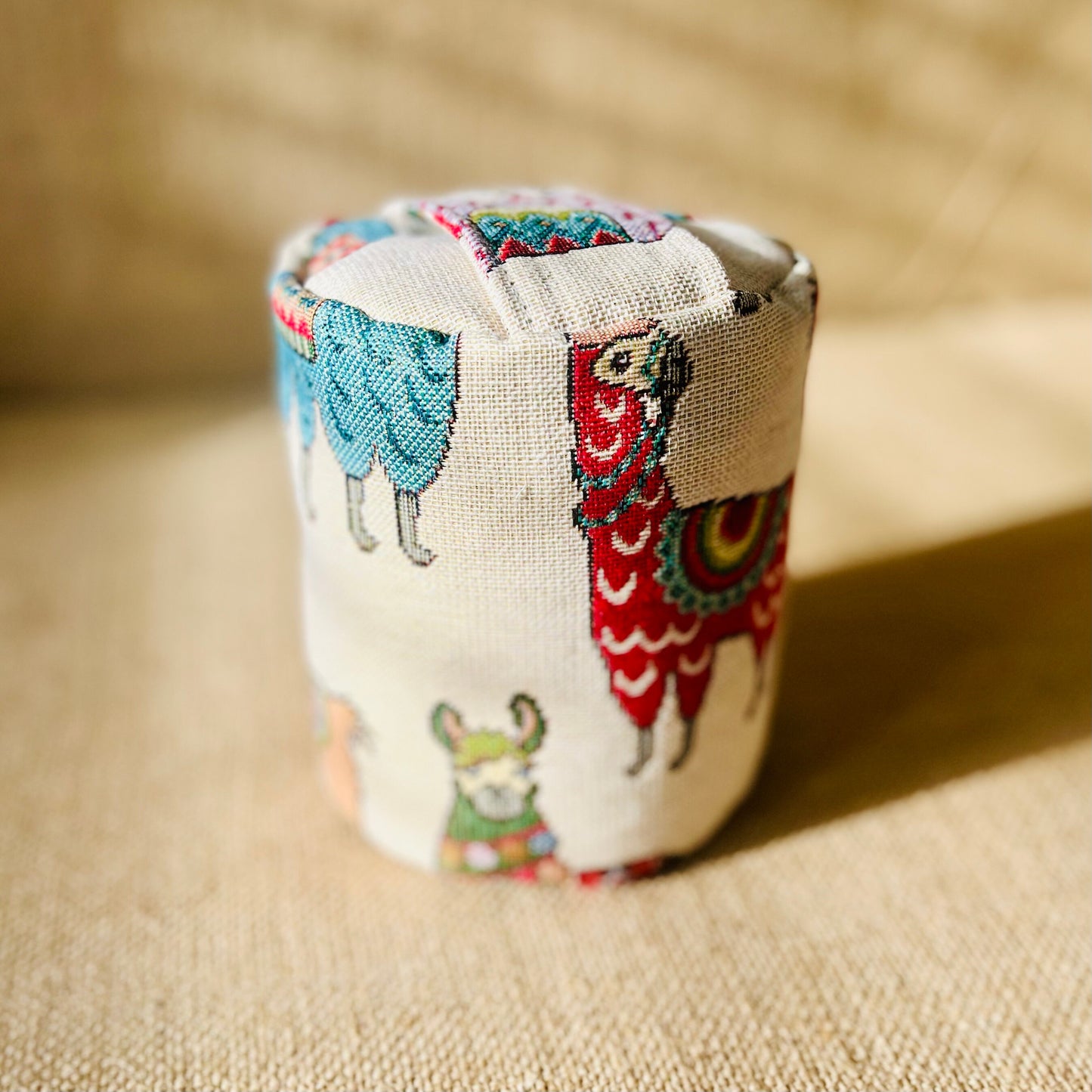 Llama Tapestry Doorstop: Boho Rustic Home Decor