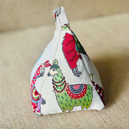 Llama Tapestry Doorstop: Boho Rustic Home Decor