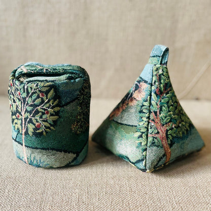 Woodland Scene Woven Door Stop: Nature Inspired Home Decor