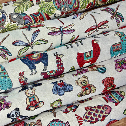 Fish Tapestry Draught Excluder – Handmade Farmhouse Charm