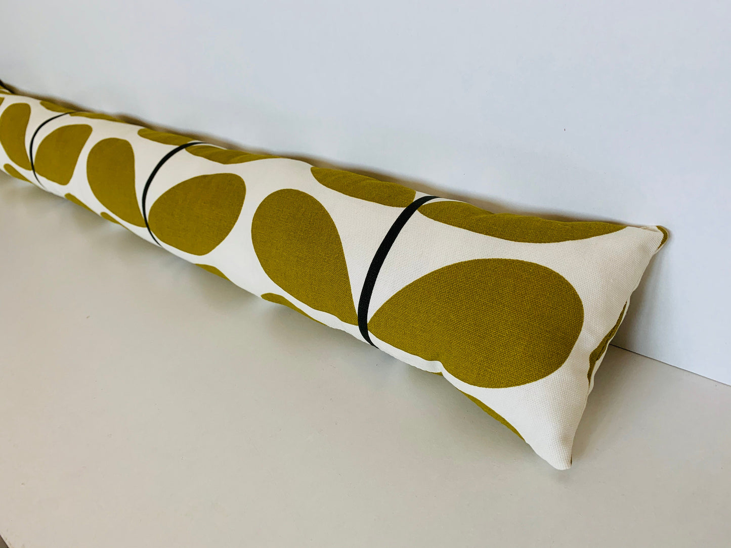 Olive Stem Orla Kiely Heavy Draught Excluder – Retro Decor