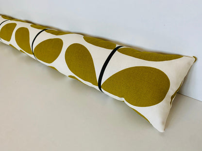 Olive Stem Orla Kiely Heavy Draught Excluder – Retro Decor