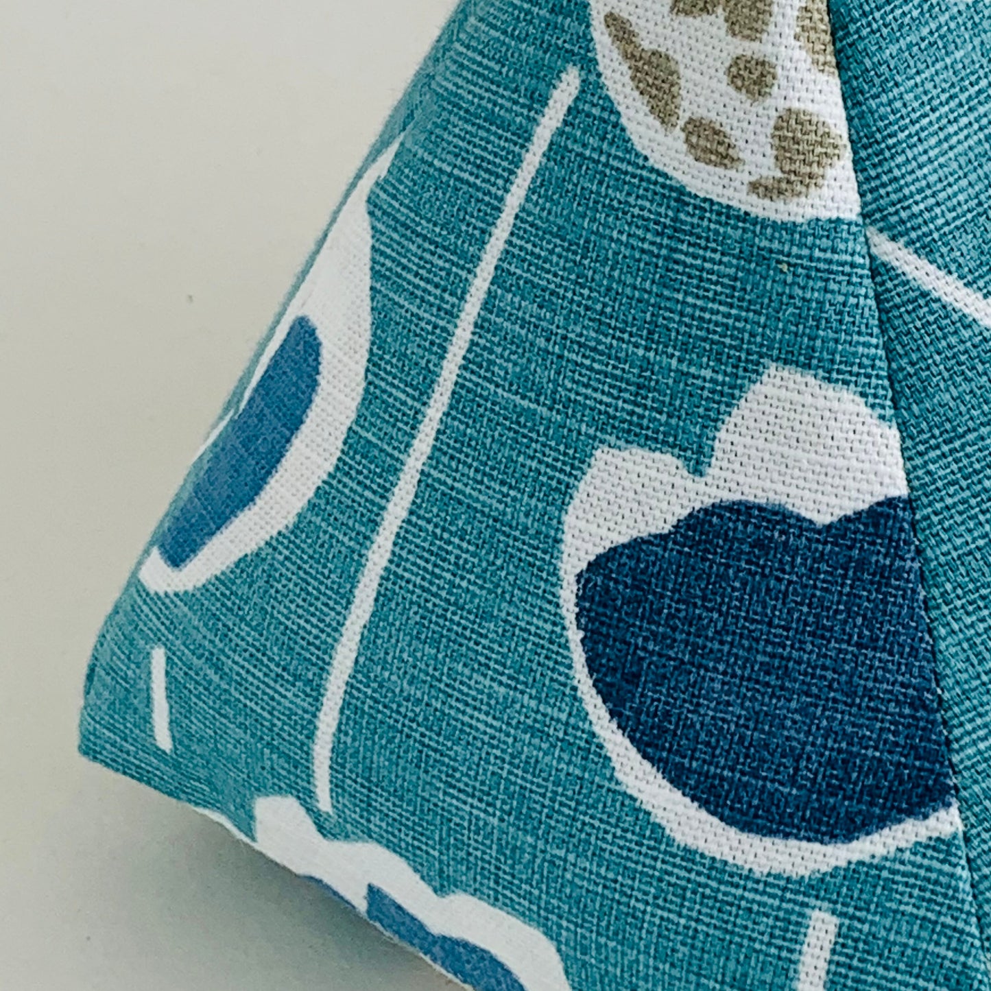 Blue Scandi Floral Doorstop - Nordic Home Decor