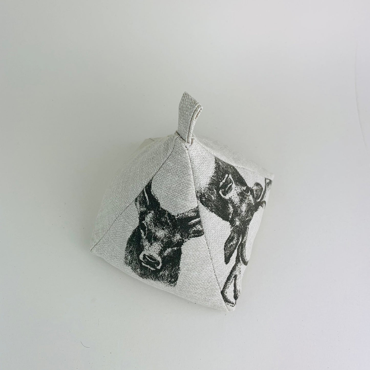 Stag Fabric Door Stop: Farmhouse Home Decor