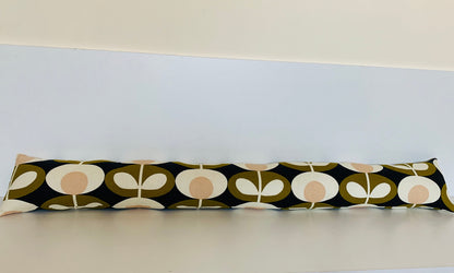 Olive Oval Orla Kiely Heavy Draught Excluder – Retro Decor