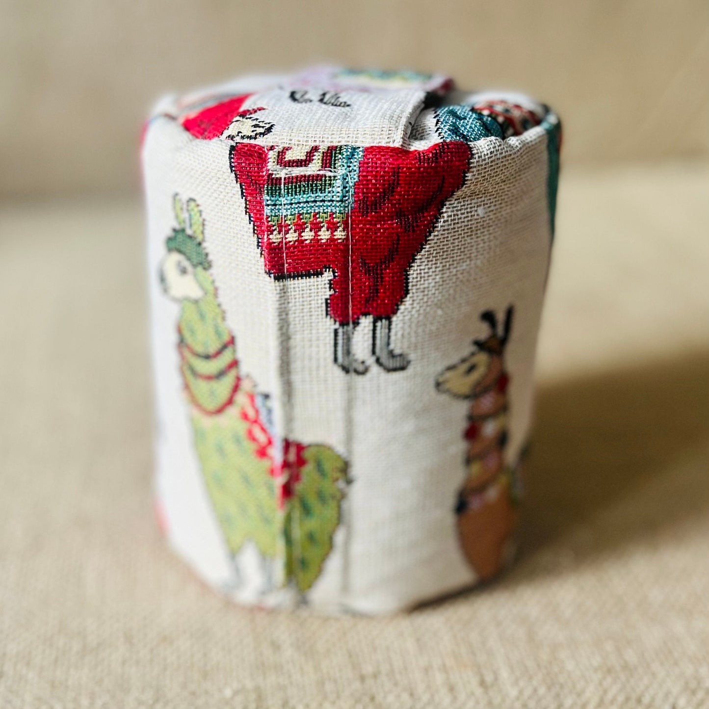 Llama Tapestry Doorstop: Boho Rustic Home Decor