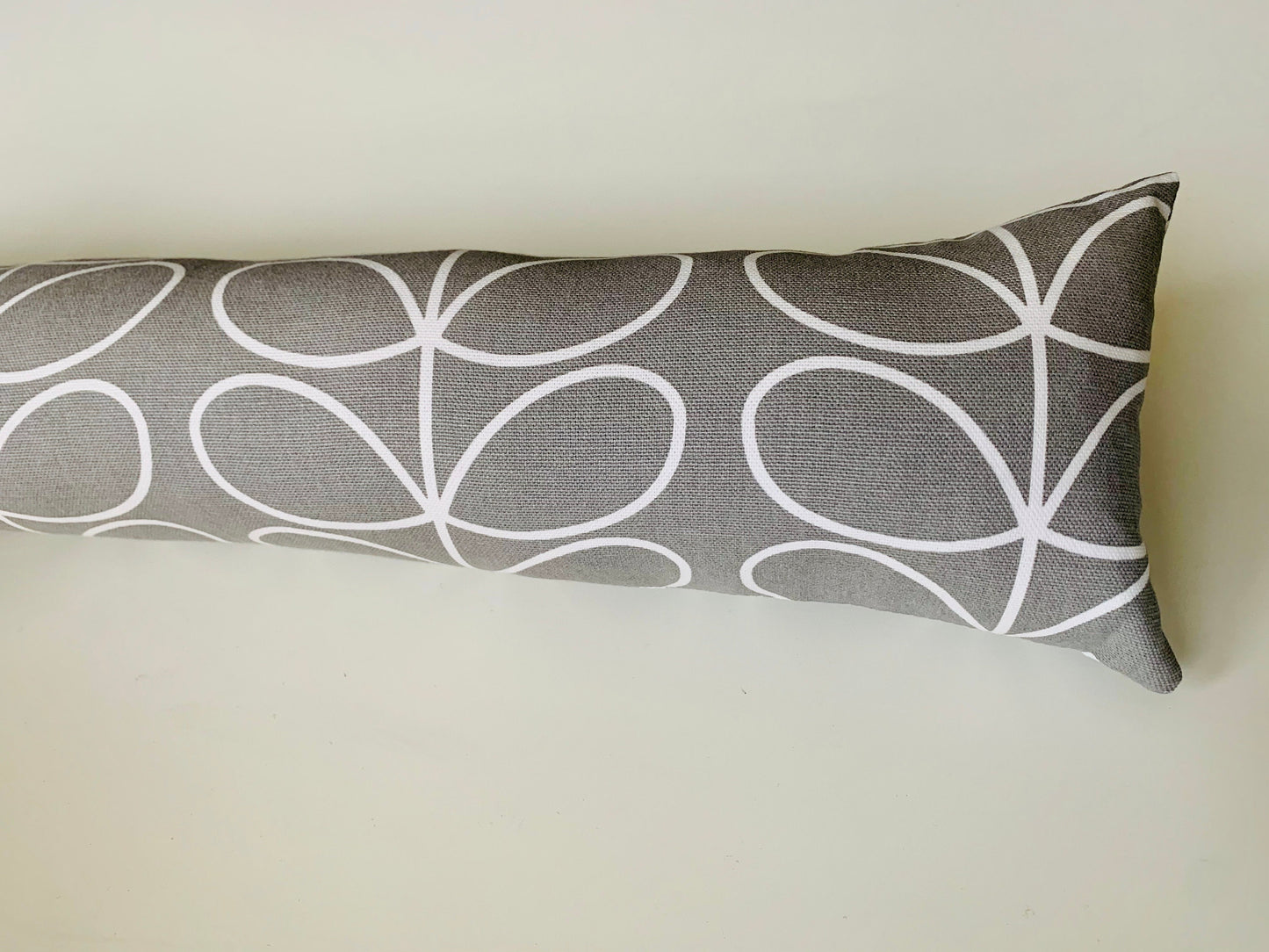 Silver Grey Stem Orla Kiely Draught Excluder – Retro Weighted Decor